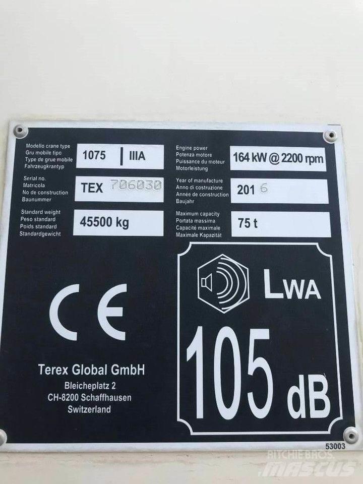 Terex 1075 автокрани всюдиходи