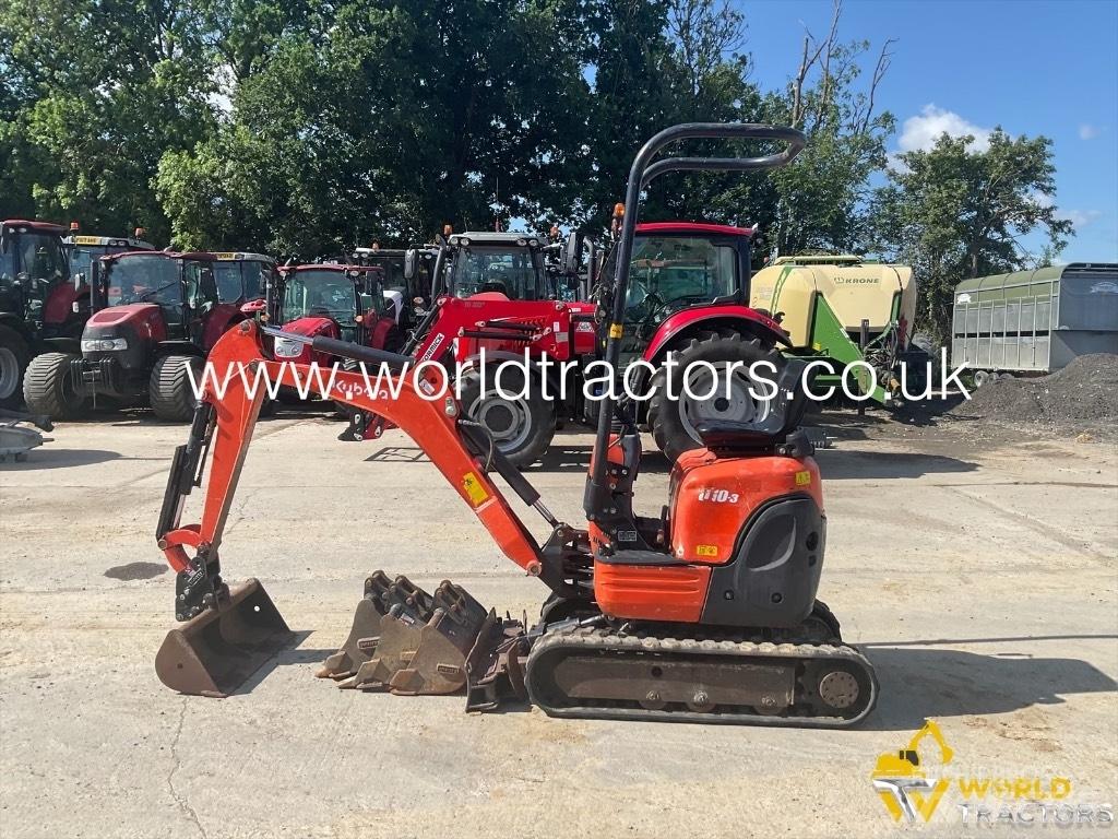 Kubota U 10-3 Міні-екскаватори < 7т
