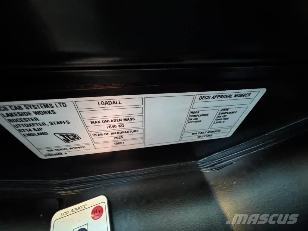 JCB 525-60 2025 Телескопічні навантажувачі