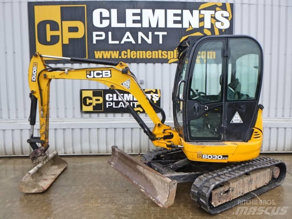 JCB 8030 ZTS Міні-екскаватори < 7т