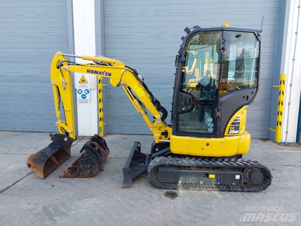 Komatsu PC26MR-5 Міні-екскаватори < 7т