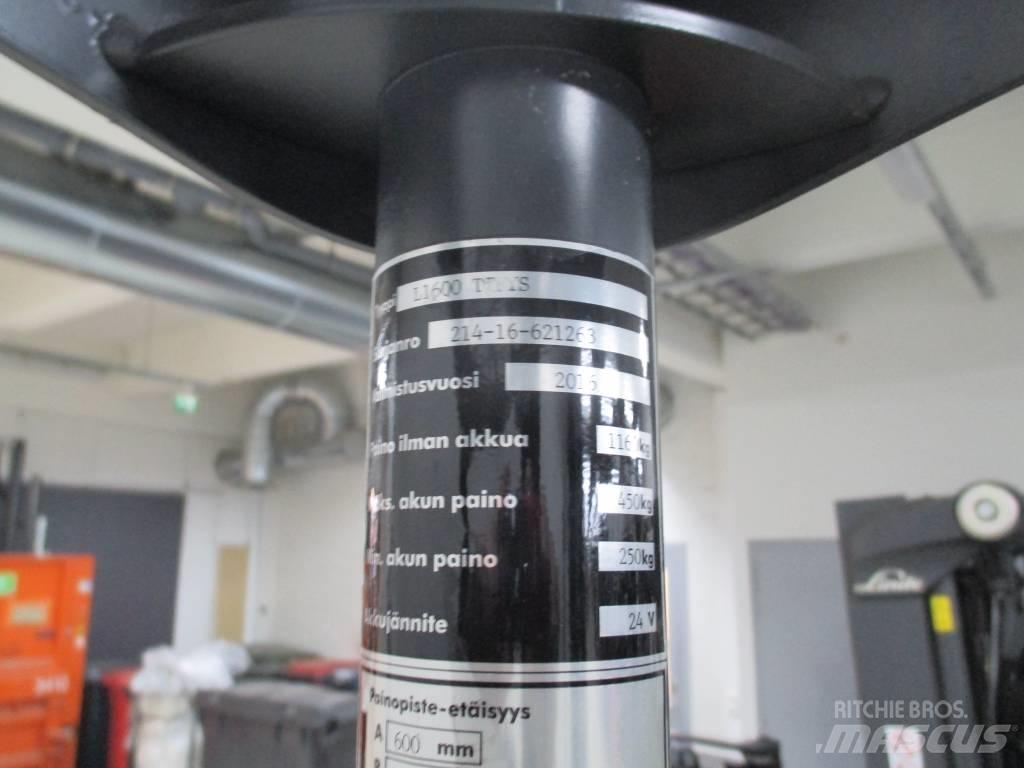 Linde L1600 ttfys Самохідні електроштабелери