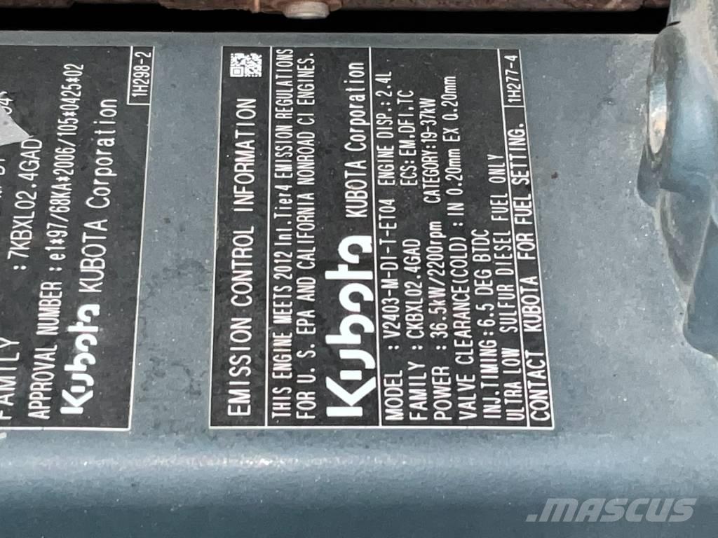 Bobcat E 50 EM Міні-екскаватори < 7т