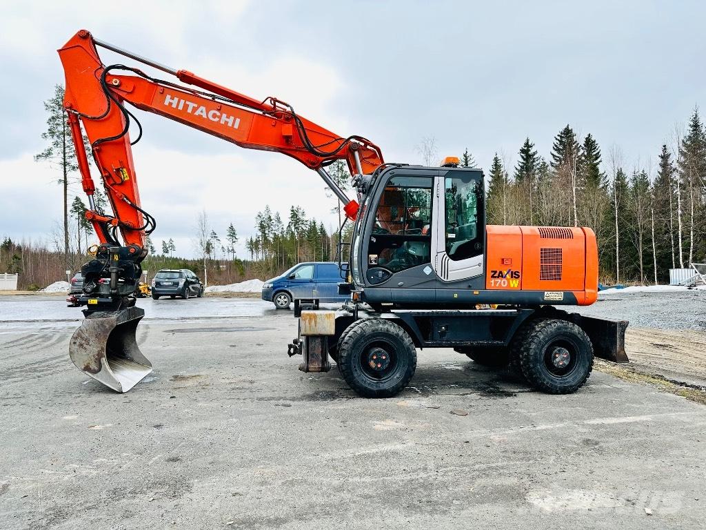 Hitachi Zaxis 170 W Колісні екскаватори