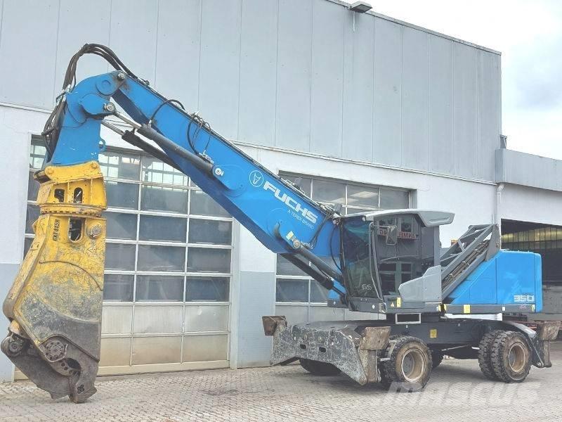 Fuchs MHL 350 F FQC Перевантажувачі металобрухту/промислові навантажувачі