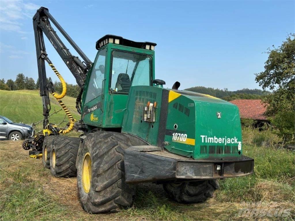 Timberjack 1070 D Харвестери