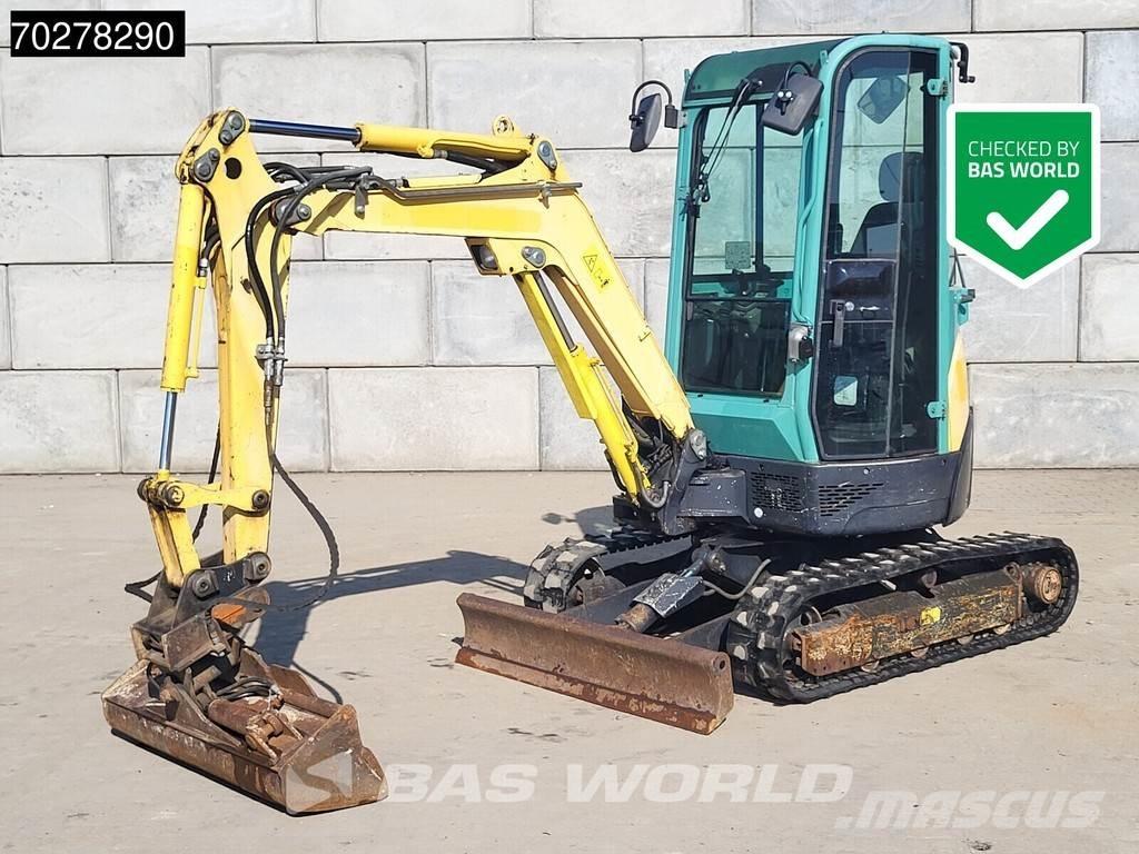 Yanmar VIO25-4 Міні-екскаватори < 7т