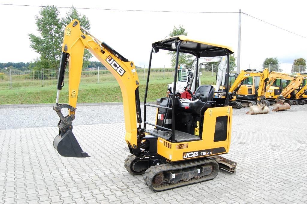 JCB 15 C-1 JCB 16C-1 Міні-екскаватори < 7т