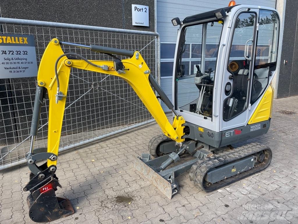 Wacker Neuson ET16 Міні-екскаватори < 7т