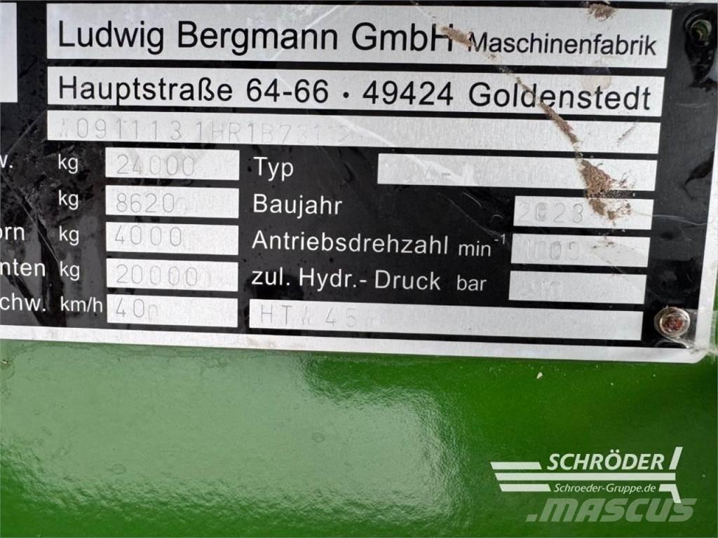 Bergmann HTW 45 S Причепи перевантажувачі зерна