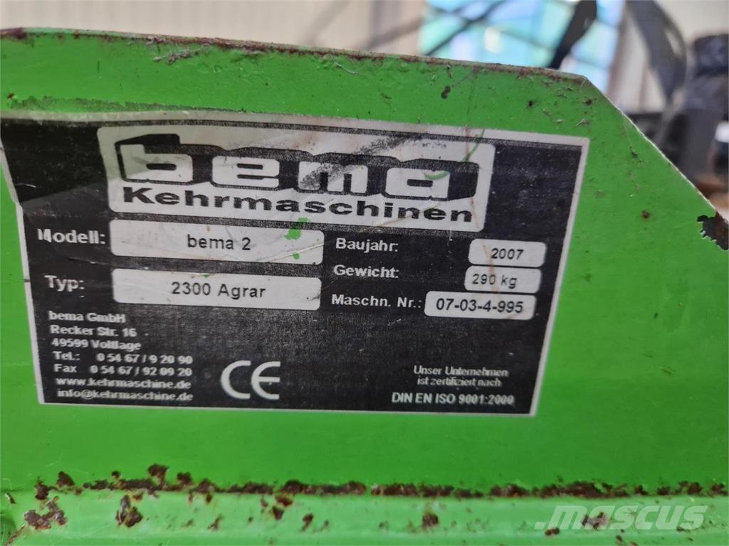 Bema 2300 Agrar Підмітальні машини