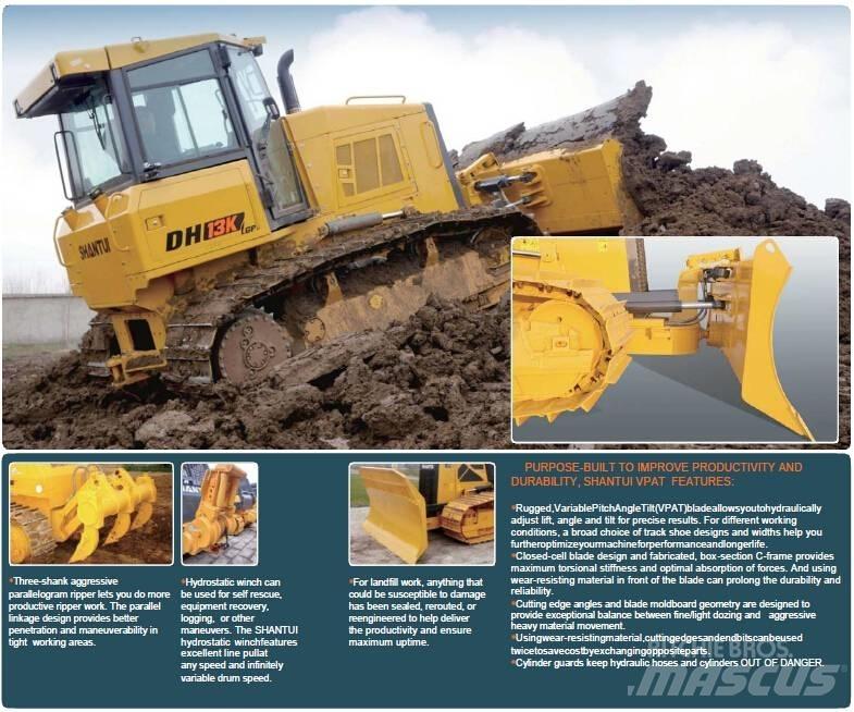 Shantui DH13K Гусеничні бульдозери