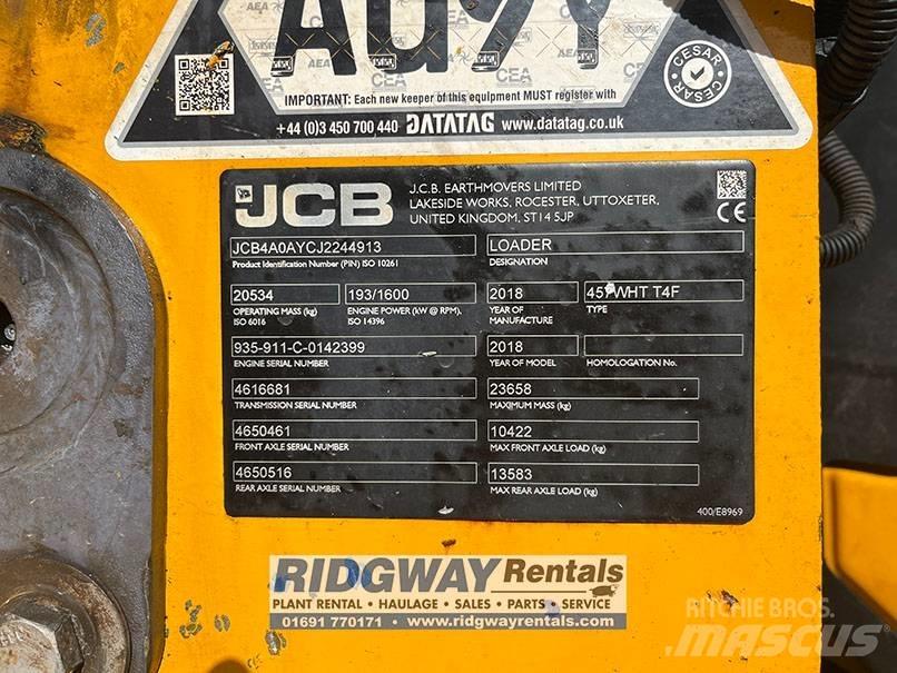 JCB 457 Фронтальні навантажувачі