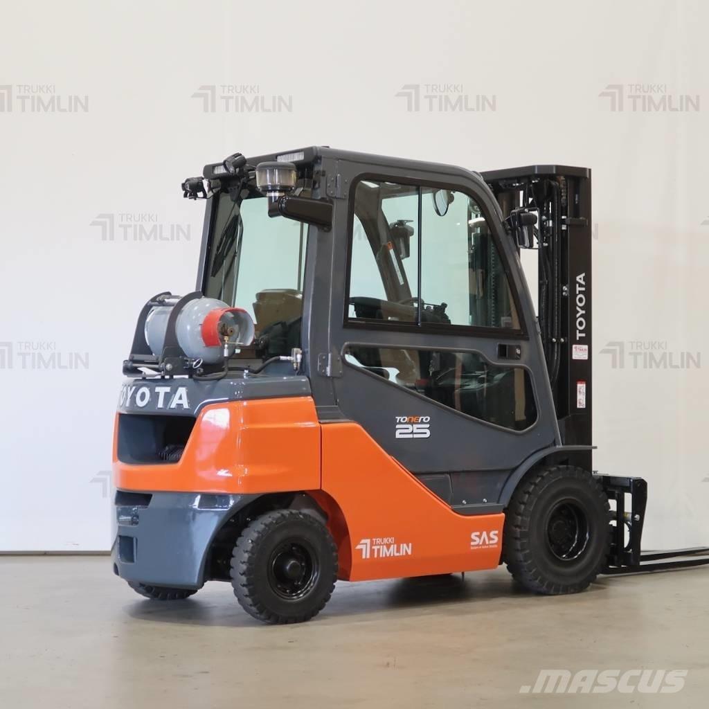 Toyota 02-8FGF25 Газові навантажувачі
