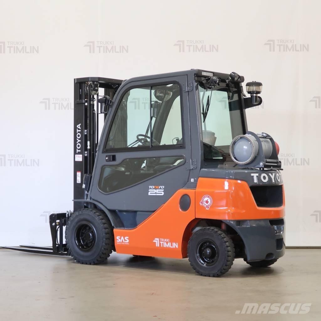 Toyota 02-8FGF25 Газові навантажувачі
