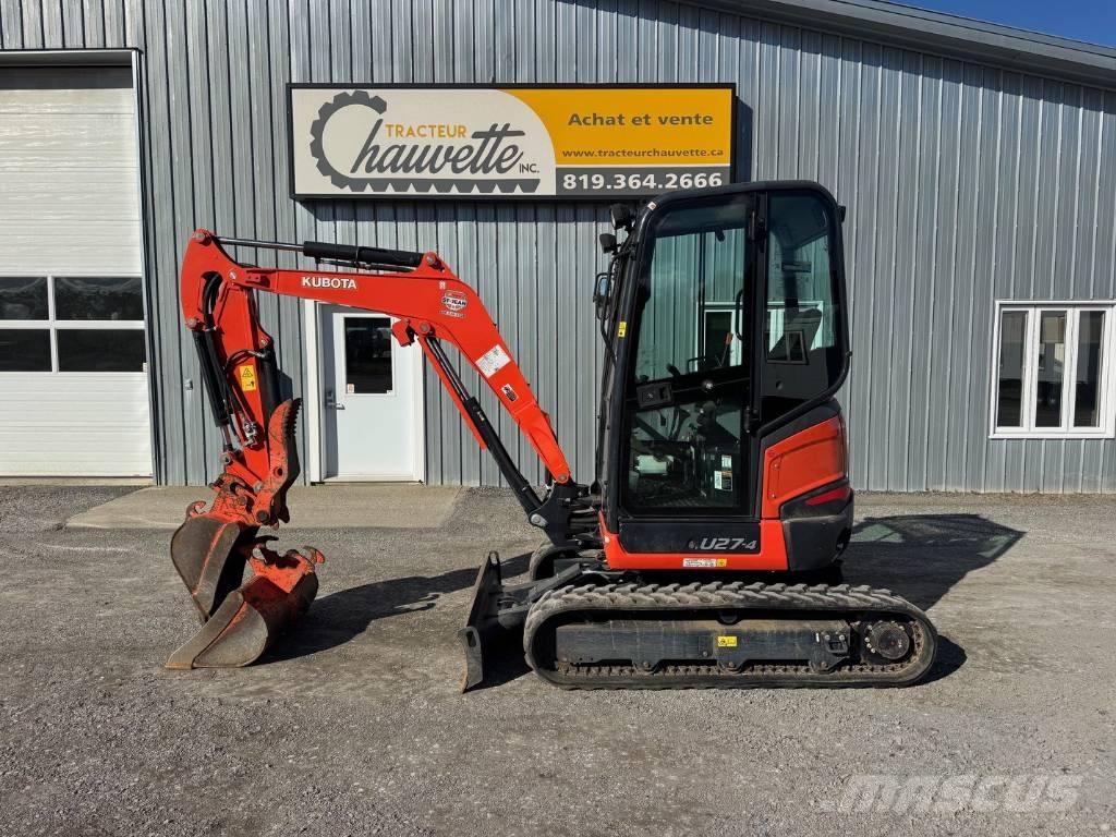 Kubota U 27-4 Міні-екскаватори < 7т