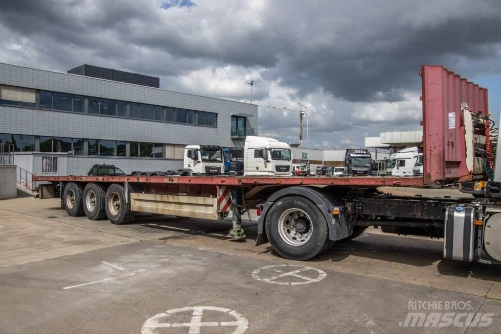 Krone SD 27 EL Напівпричепи-платформи/бічне розвантаження