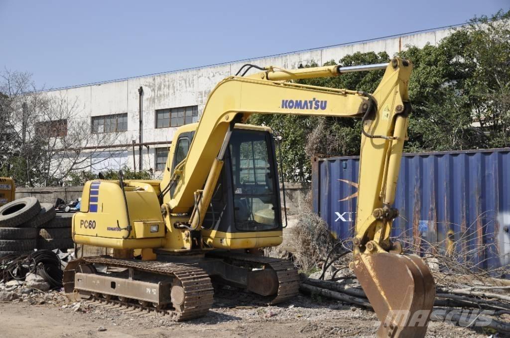 Komatsu PC 60 Гусеничні екскаватори