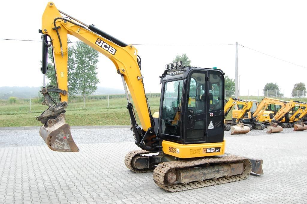 JCB 55Z-1 Aircon Міні-екскаватори < 7т