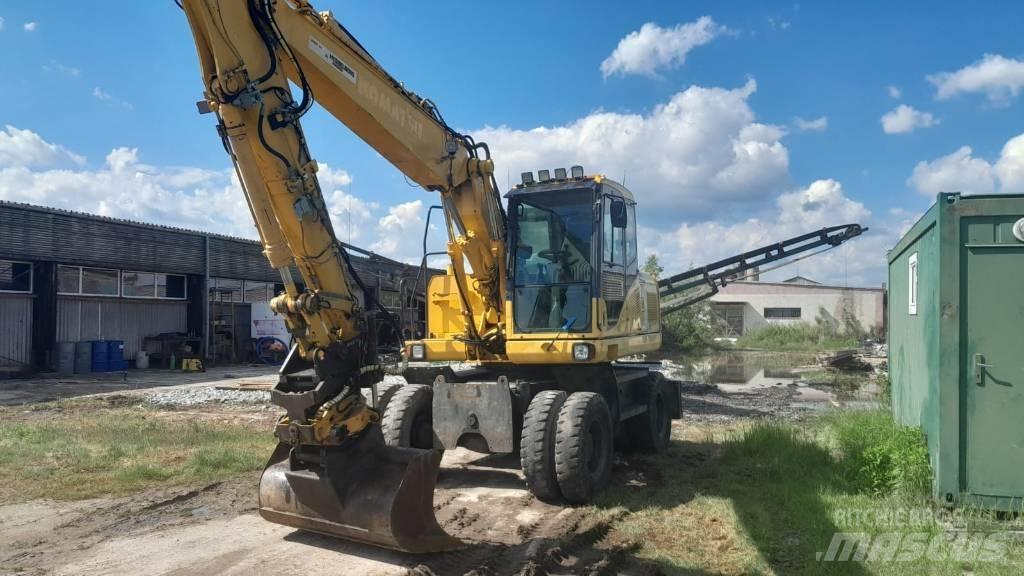 Komatsu PW 140-7 Колісні екскаватори