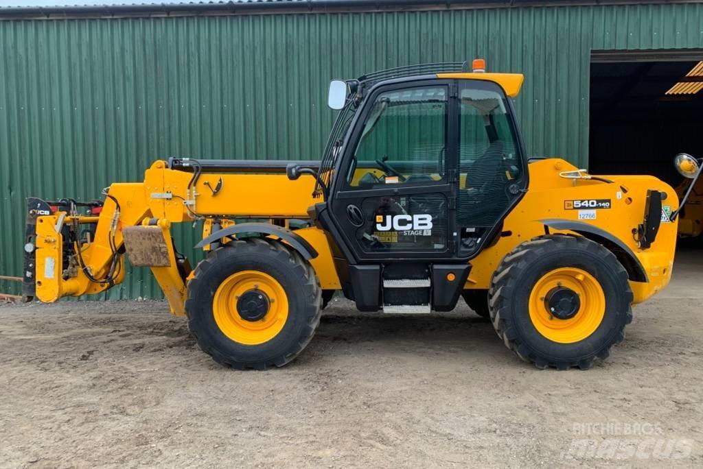 JCB 540-140 Телескопічні навантажувачі