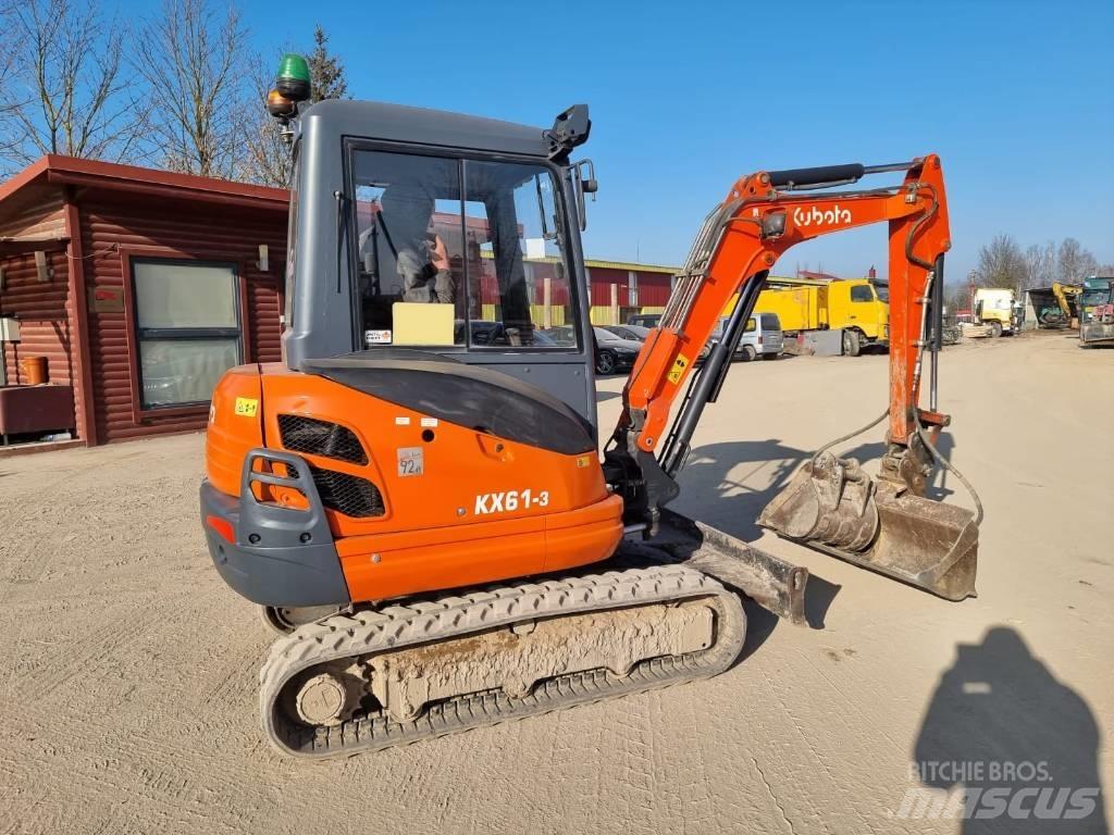 Kubota KX 61-3 Міні-екскаватори < 7т