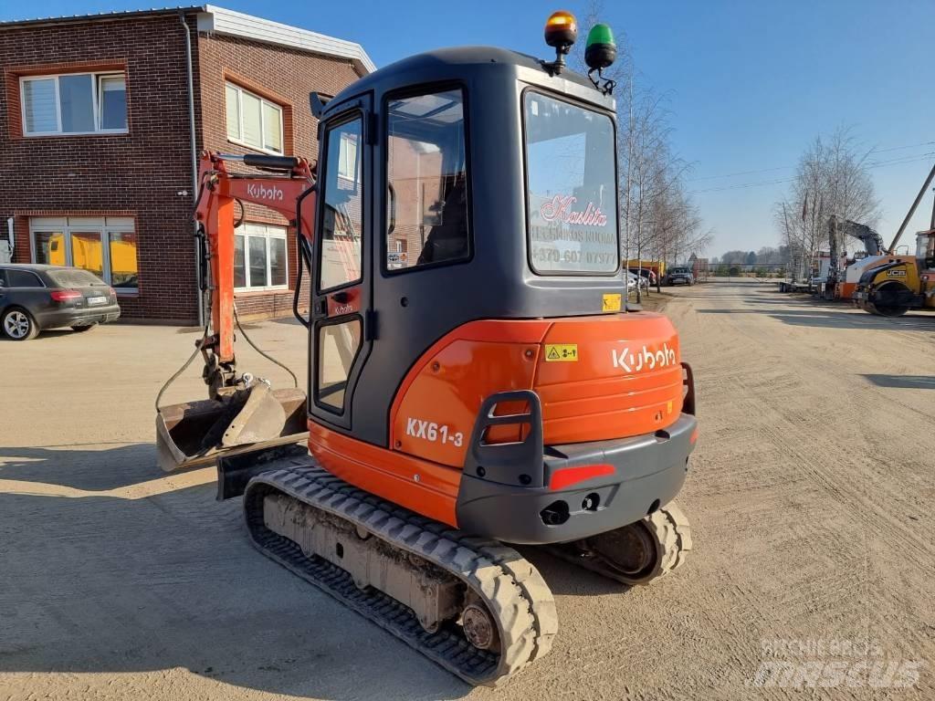 Kubota KX 61-3 Міні-екскаватори < 7т