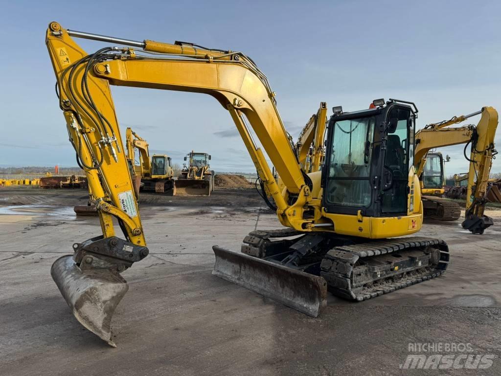 Komatsu PC80MR-5 Міні-екскаватори < 7т