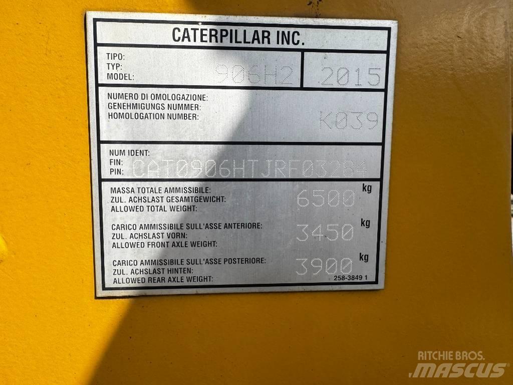 CAT 906H2 Фронтальні навантажувачі