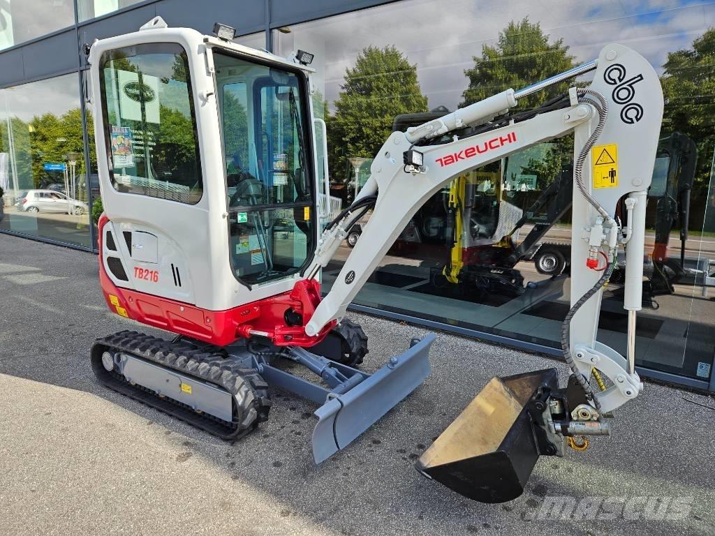Takeuchi TB 216 Міні-екскаватори < 7т
