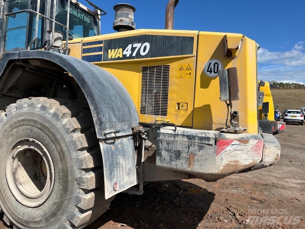 Komatsu WA 470 Фронтальні навантажувачі