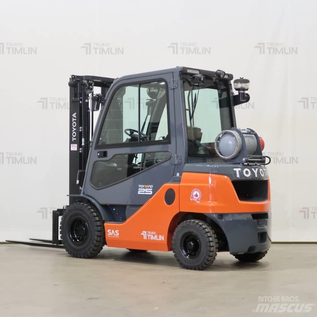 Toyota 02-8FGF25 Газові навантажувачі