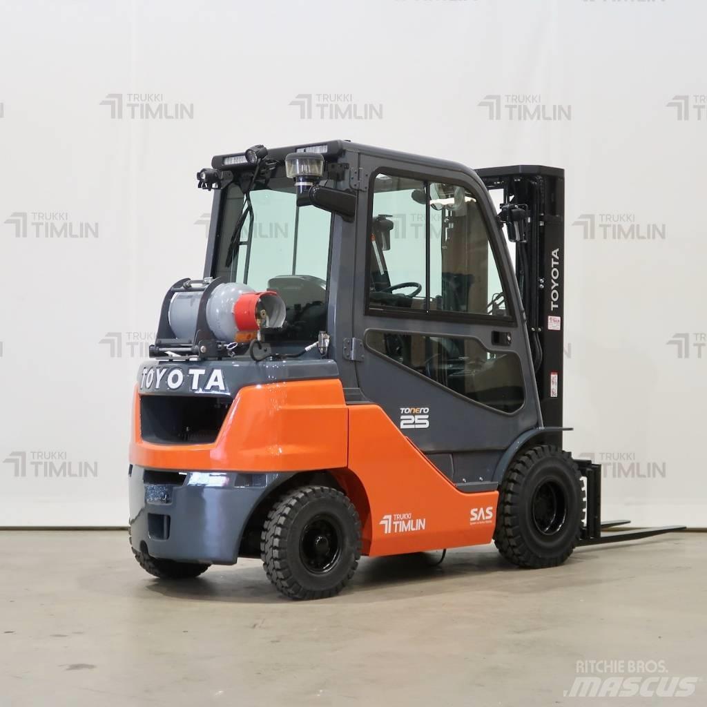 Toyota 02-8FGF25 Газові навантажувачі