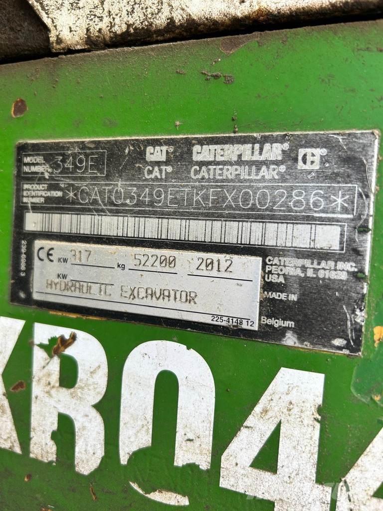 CAT 349EL VG Гусеничні екскаватори