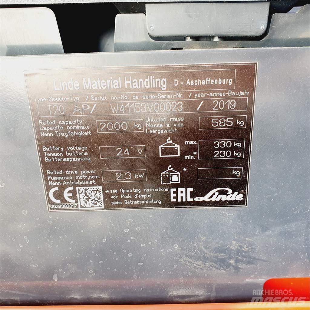 Linde T20AP Narrow Штабелери