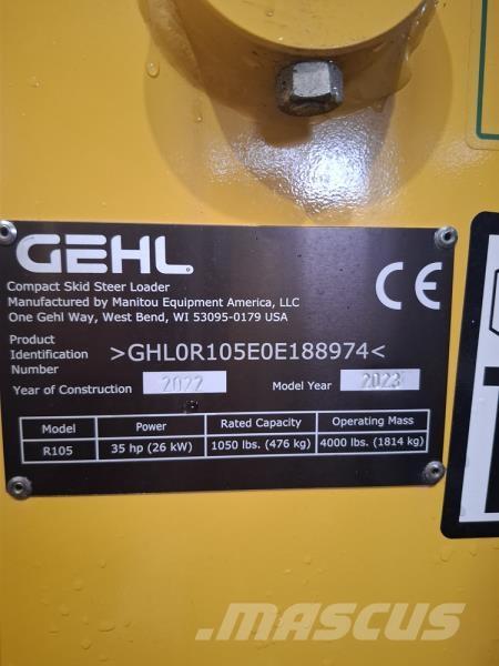 Gehl GHEL R105 Міні-навантажувачі