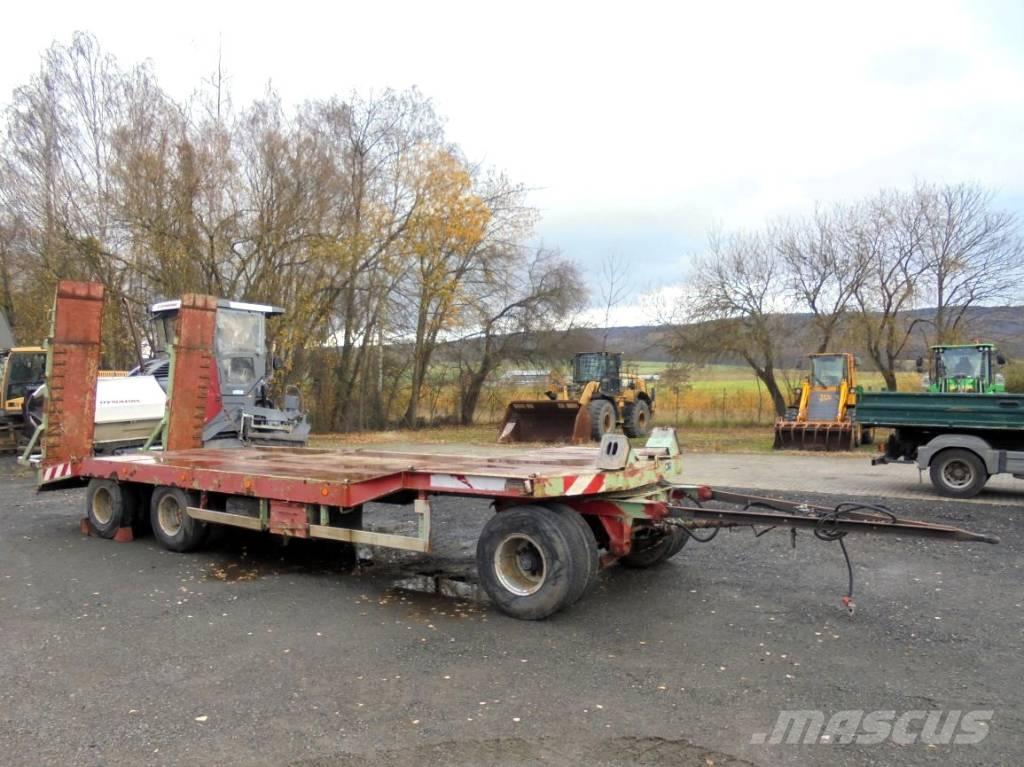 Goldhofer TU 3 Низькорамні причепи