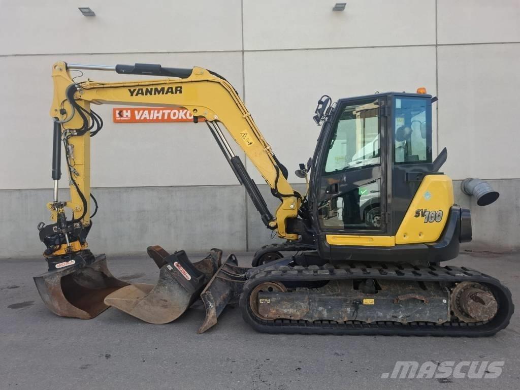 Yanmar SV 100-2A Середні екскаватори 7т. - 12т.
