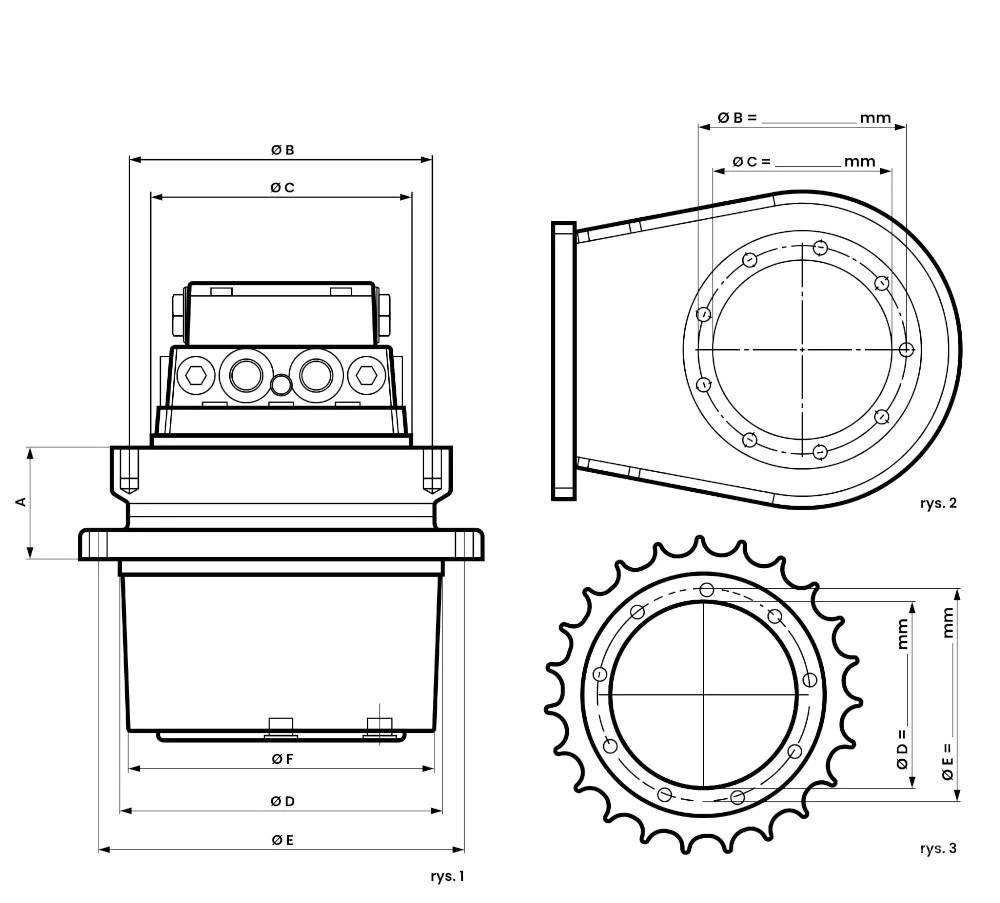 CASE CX 25 Коробка передач