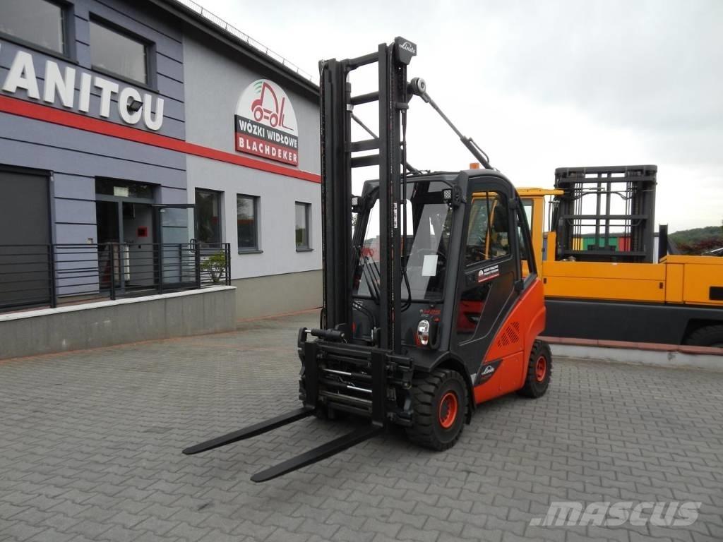 Linde H25T-02 Газові навантажувачі