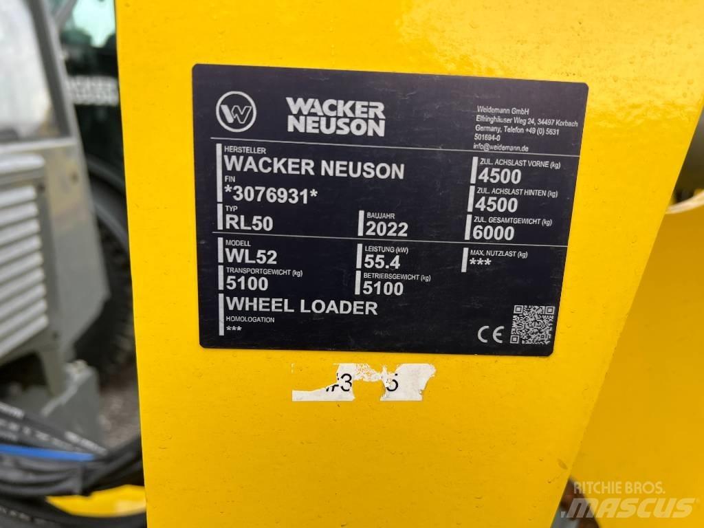 Wacker Neuson WL 52 Фронтальні навантажувачі
