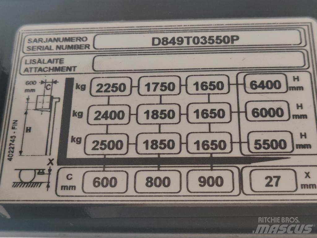 Yale MR25-14 Річ-трак із високим підйомом