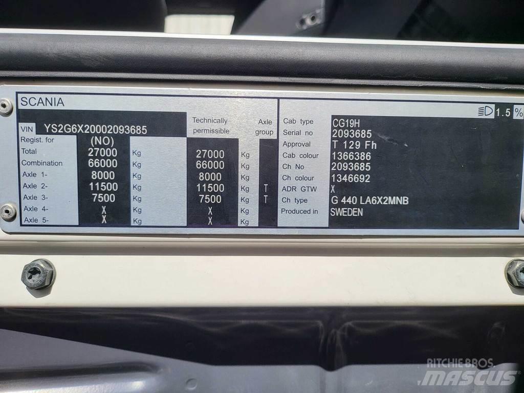 Scania G440 6X2 Тягачі