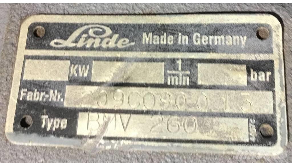 Linde BMV 260 Гідравліка