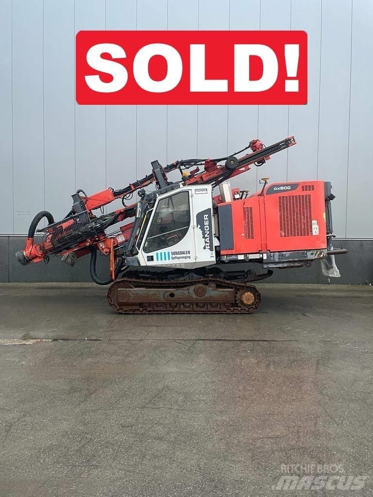 Sandvik DX800 Свердлильні установки