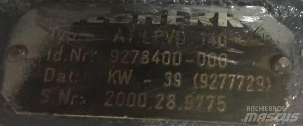 Liebherr LPVD 140 Гідравліка
