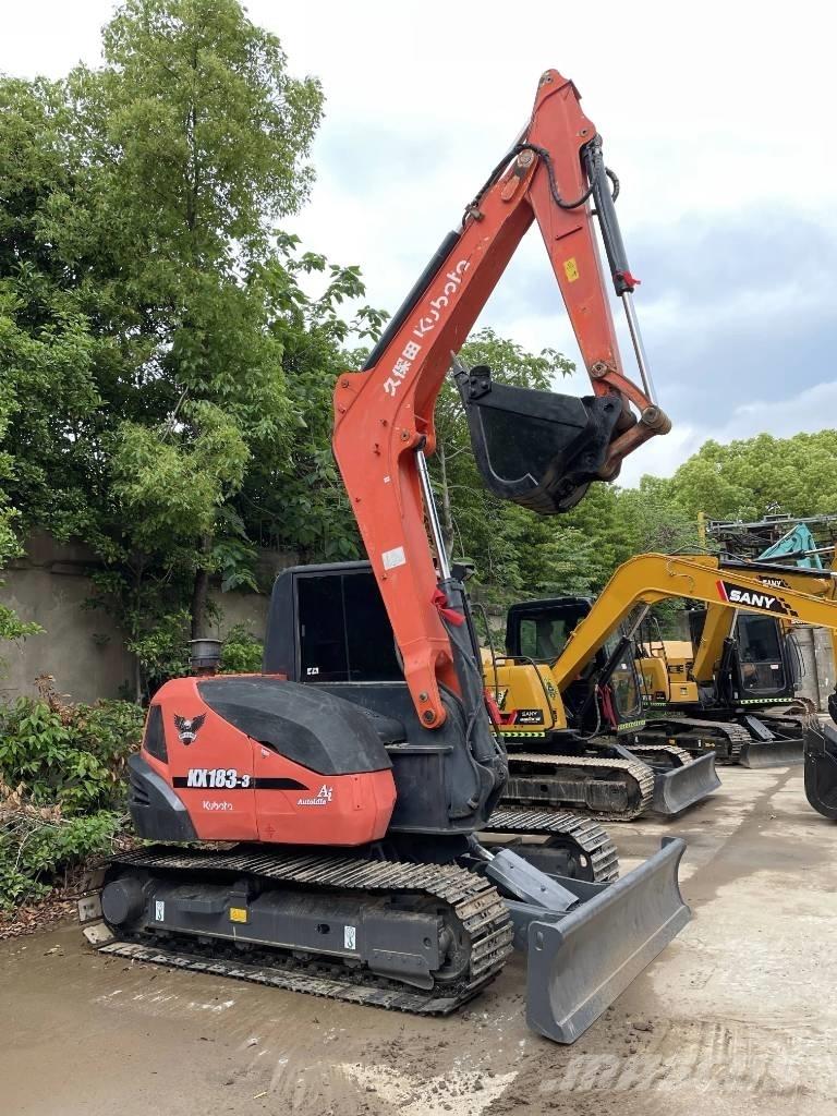 Kubota KX183-3 Міні-екскаватори < 7т