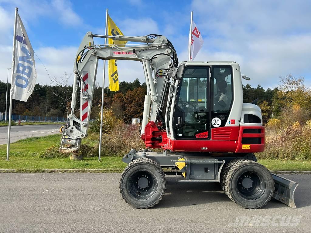 Takeuchi TB 395 W Колісні екскаватори
