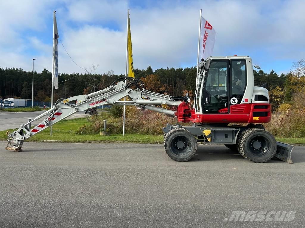 Takeuchi TB 395 W Колісні екскаватори