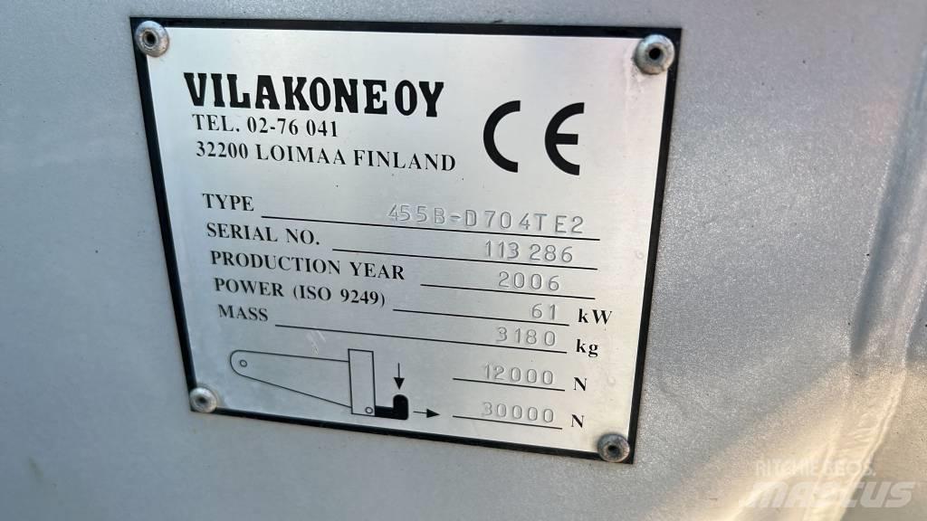 Wille 455B Підсобні машини
